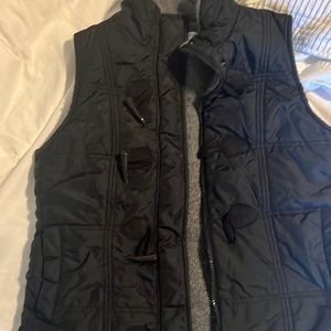 Orvis Black Vest Size Small